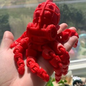 3D printed octopus
